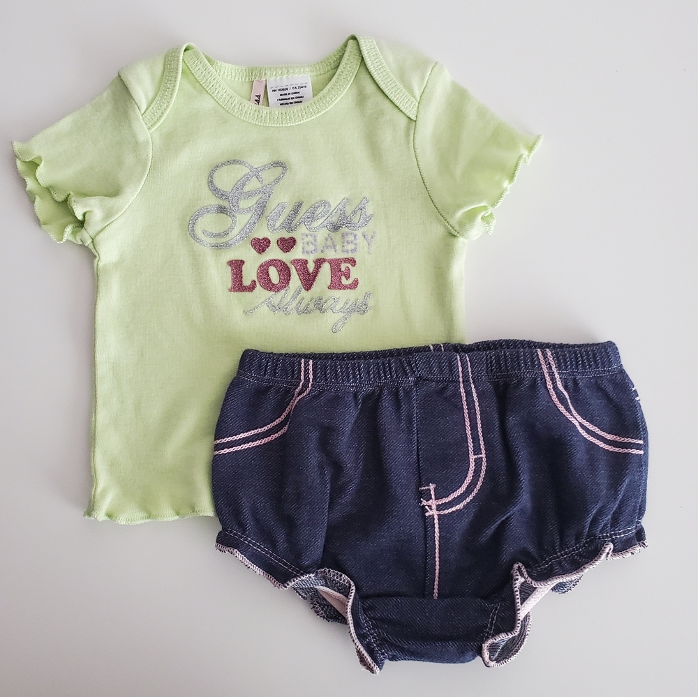 Baby Guess 2-Piece Outfit Size 3-6M